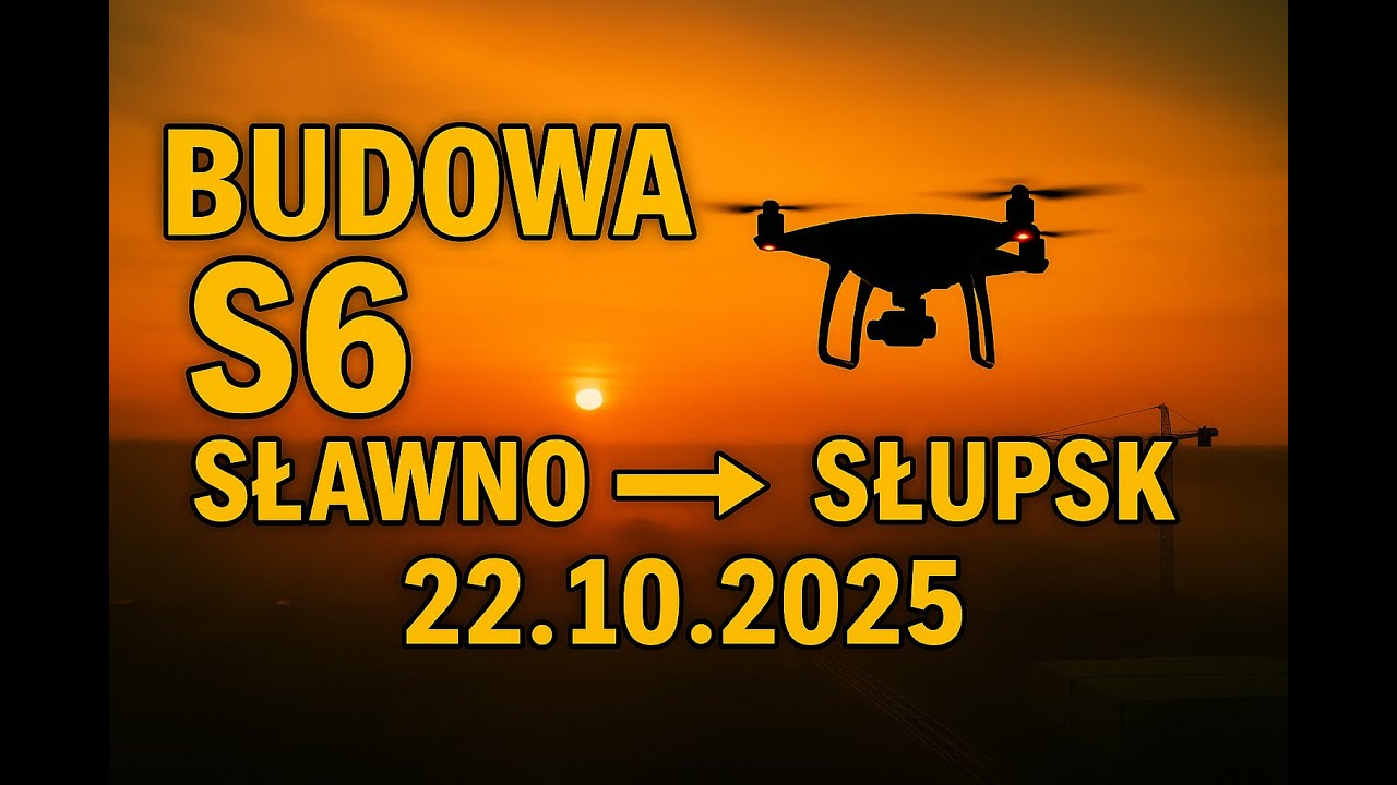 Budowa Drogi ekspresowej S6. Odcinek Sławno - Słupsk 22.10.2025 Inspekcja wizualna