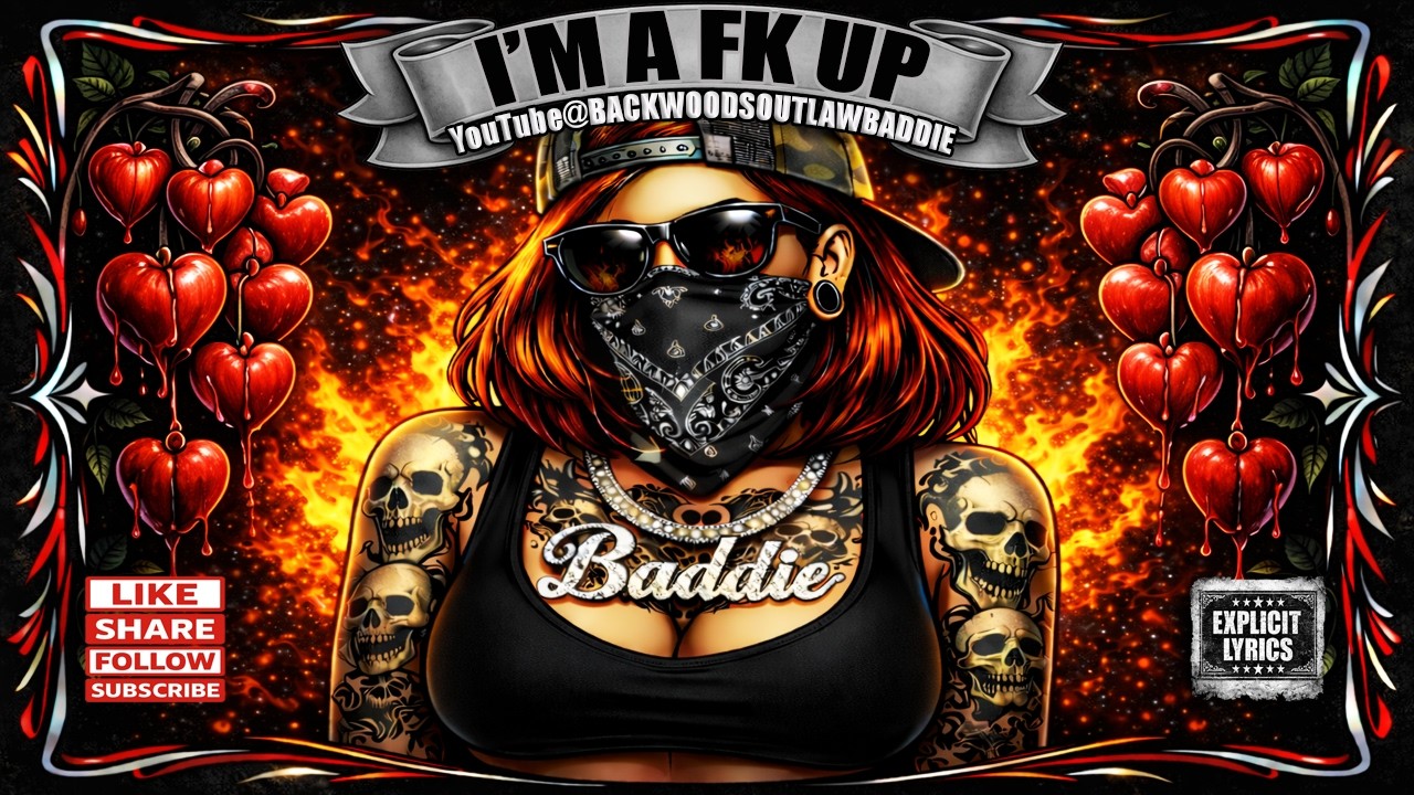 🔥I’M A FK-UP | Female Country Outlaw Rap • Outlaw Energy💀 EXPLICIT LYRICS