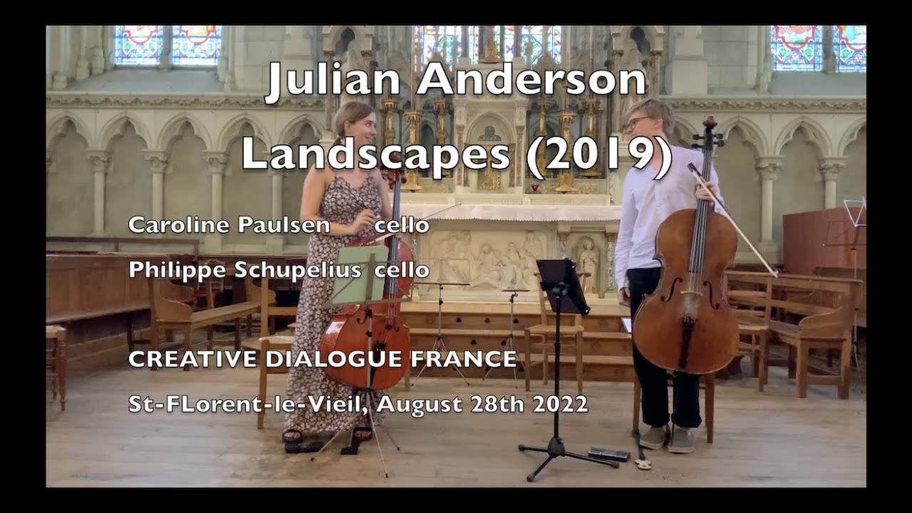 Julian Anderson: Landscapes for cello (2019)