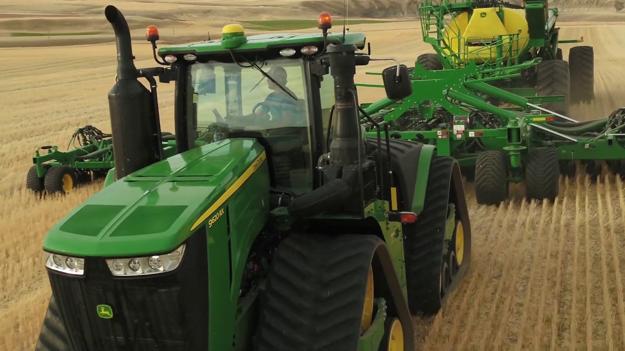 John Deere 60ft long 1895 Airdrill