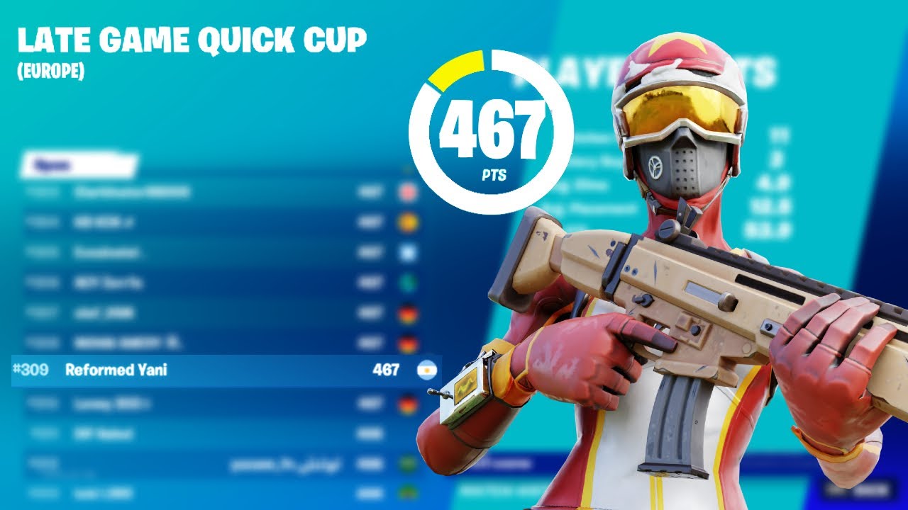 300th Solo LATE GAME Cup 🏆 | Yanifn