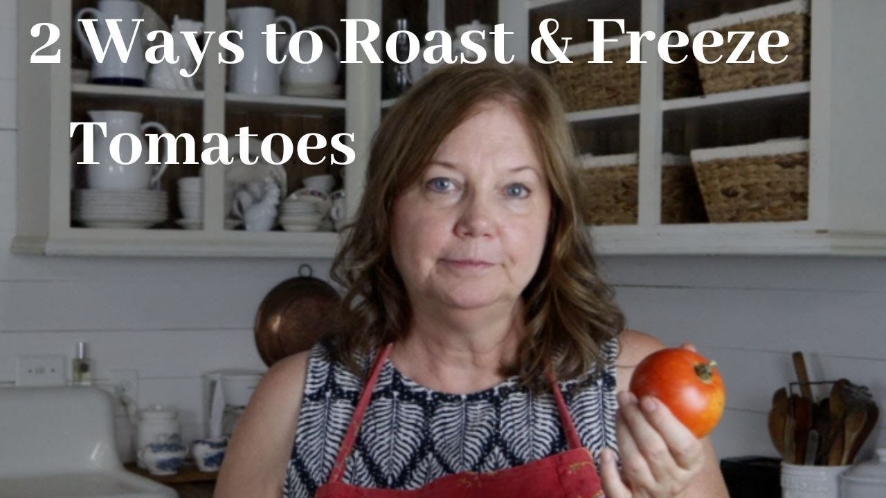 Roasting And Freezing Tomatoes Is Easier Than You Think!