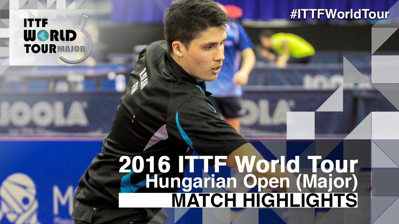 Hungarian Open 2016 Highlights: OLAH Benedek vs OUAICHE Stephane (R64)