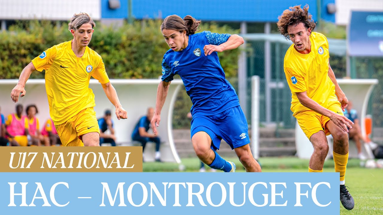 ⚽️ Résumé : HAC - Montrouge FC (2-2) I U17 - 2025-2026