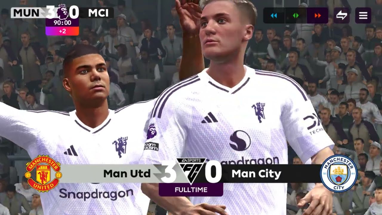 Футбольный центр: Манчестер Юнайтед против Манчестер Сити