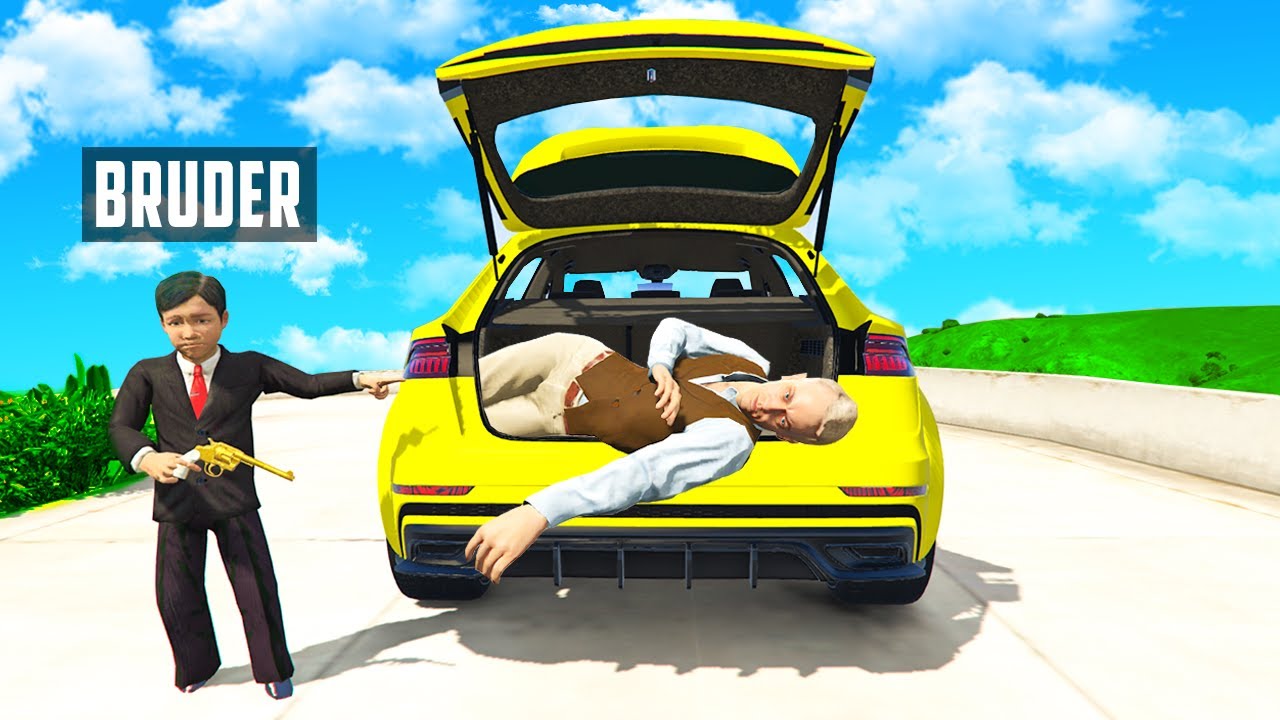 KLEINER BRUDER entführt LEHRER in GTA 5 RP!