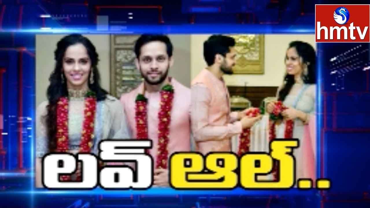 Saina Nehwal and Parupalli Kashyap Exclusive Interview | hmtv