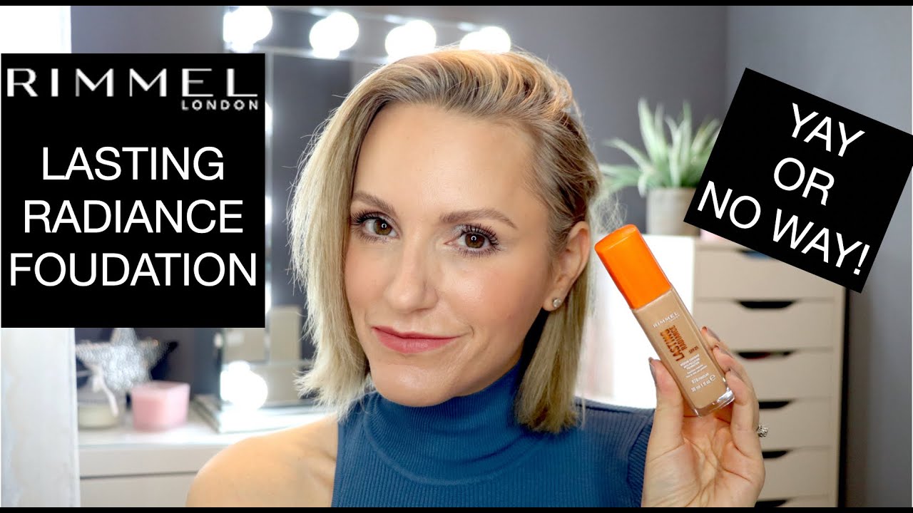 RIMMEL LASTING RADIANCE FOUNDATION REVIEW