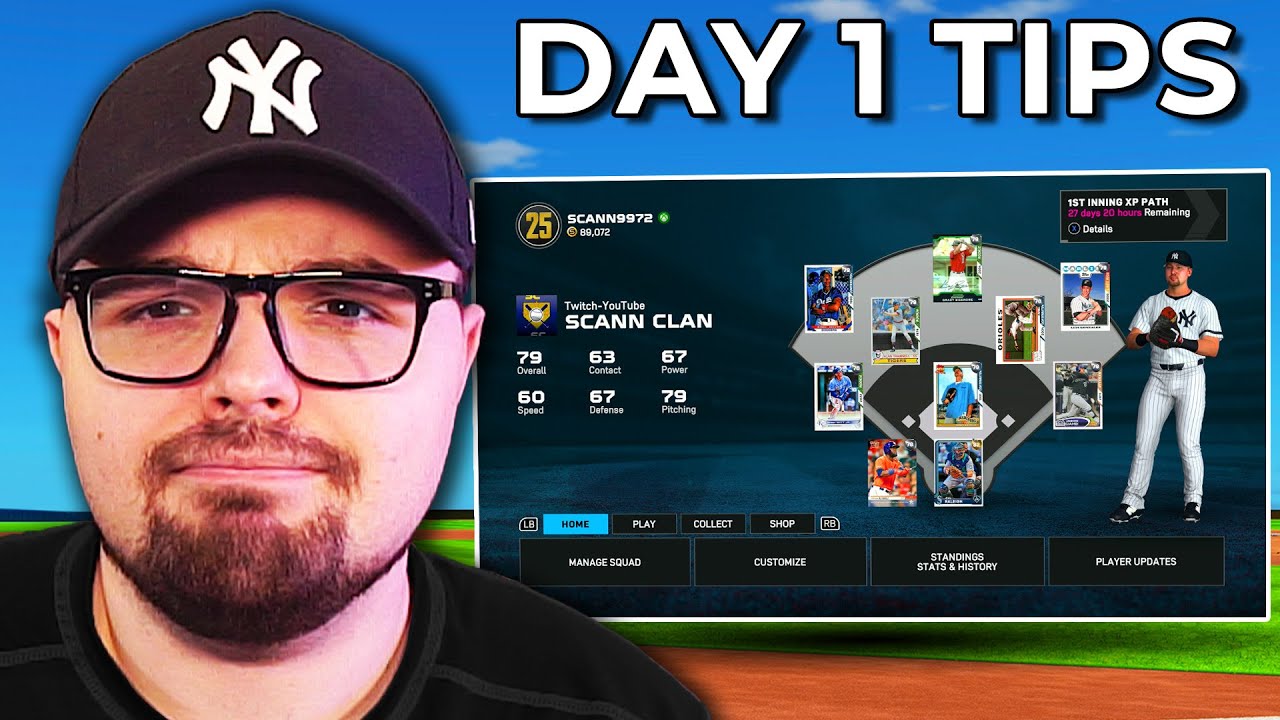 Scann's Day 1 Diamond Dynasty Tips! (Especially if you're No Money Spent)