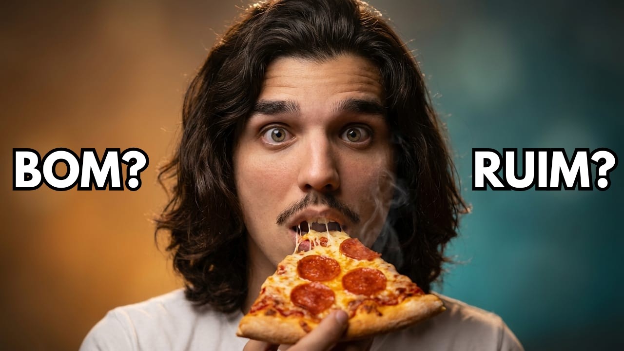 Minha HONESTA OPINIÃO sobre PIZZA