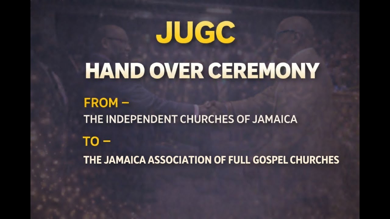 The Jamaica Umbrella Group Of Churches Handing Over Ceremony -Preaching