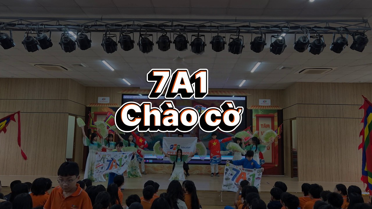 260316_7A1 Văn nghệ chào cờ