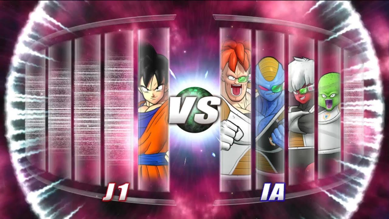 Dragon Ball Raging Blast 2 : SSJ Goku VS Ginue Force (Other World Saga)