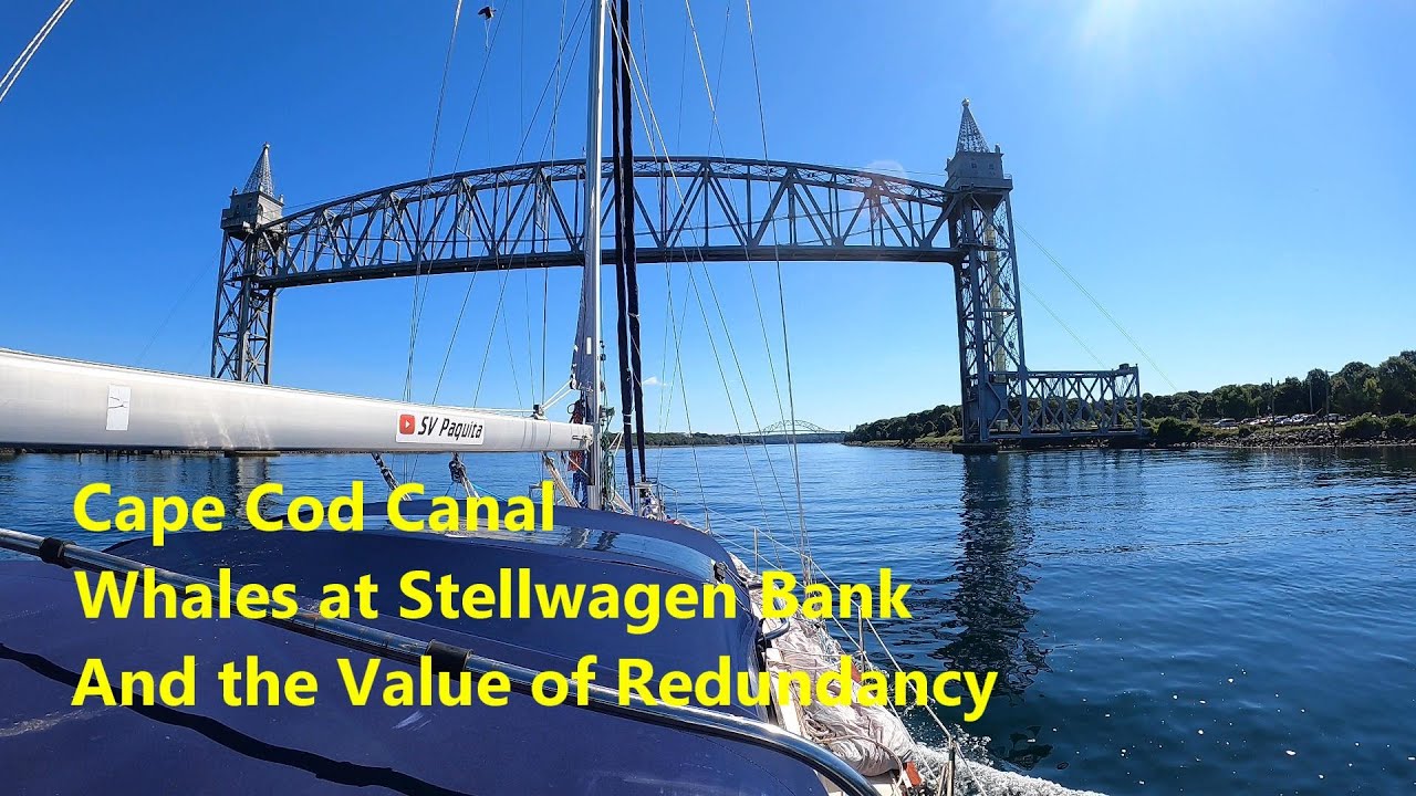 Summer Cruise to Maine - Cape Cod Canal - Whales at Stellwagen - Island Packet Sailing IP420