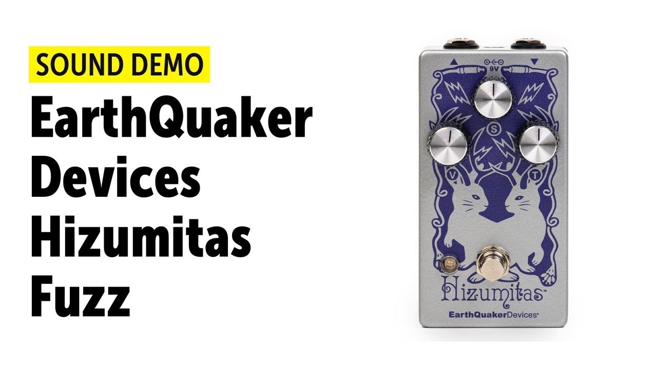 EarthQuaker Devices Hizumitas Fuzz/Sustainar - Sound Demo (no talking)