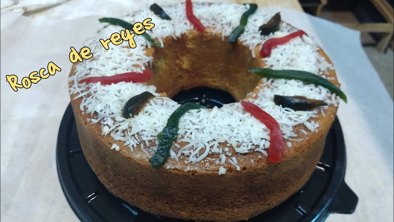 rosca de reyes envinada receta y procedimiento / pan de mantequilla