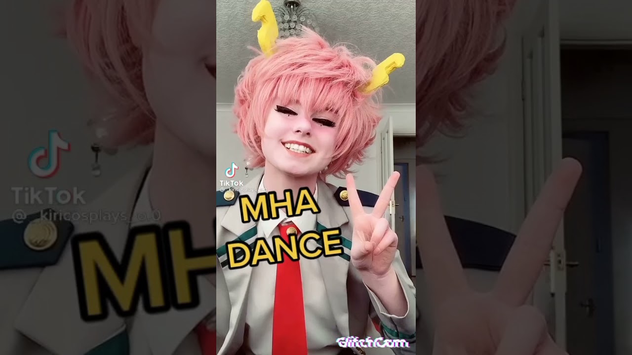 my hero academia cosplay dancing