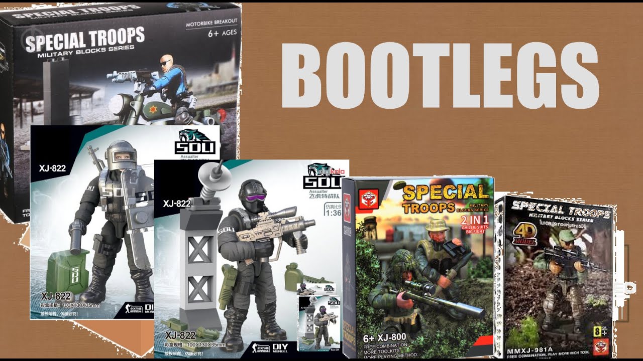 BOOTLEG de MEGA CONSTRUX: Todos los sets abiertos en el canal. (600 Suscriptores y mas).