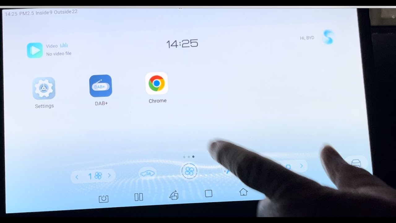Установите Chrome на ATTO 3 и смотрите YouTube