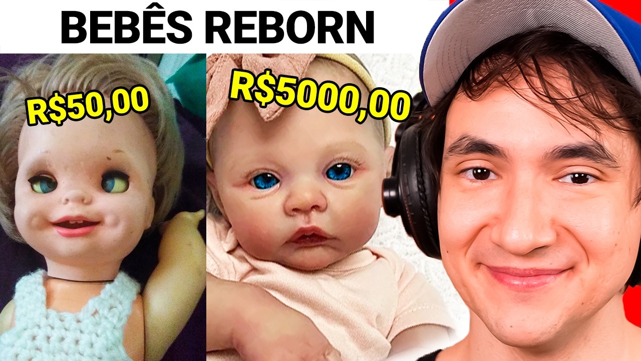 BEBÊ REBORN NÃO RI (MAS VOCÊ VAI KKKKKKKK)