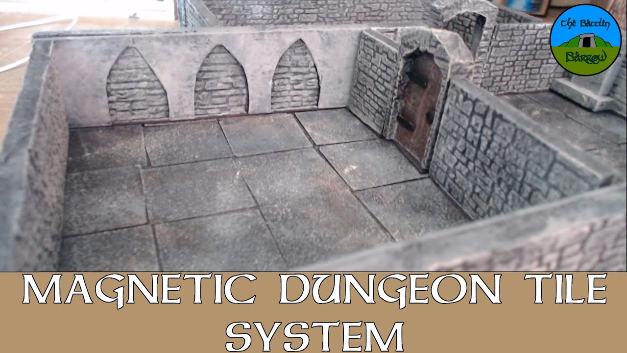 Magnetic Dungeon Tile System