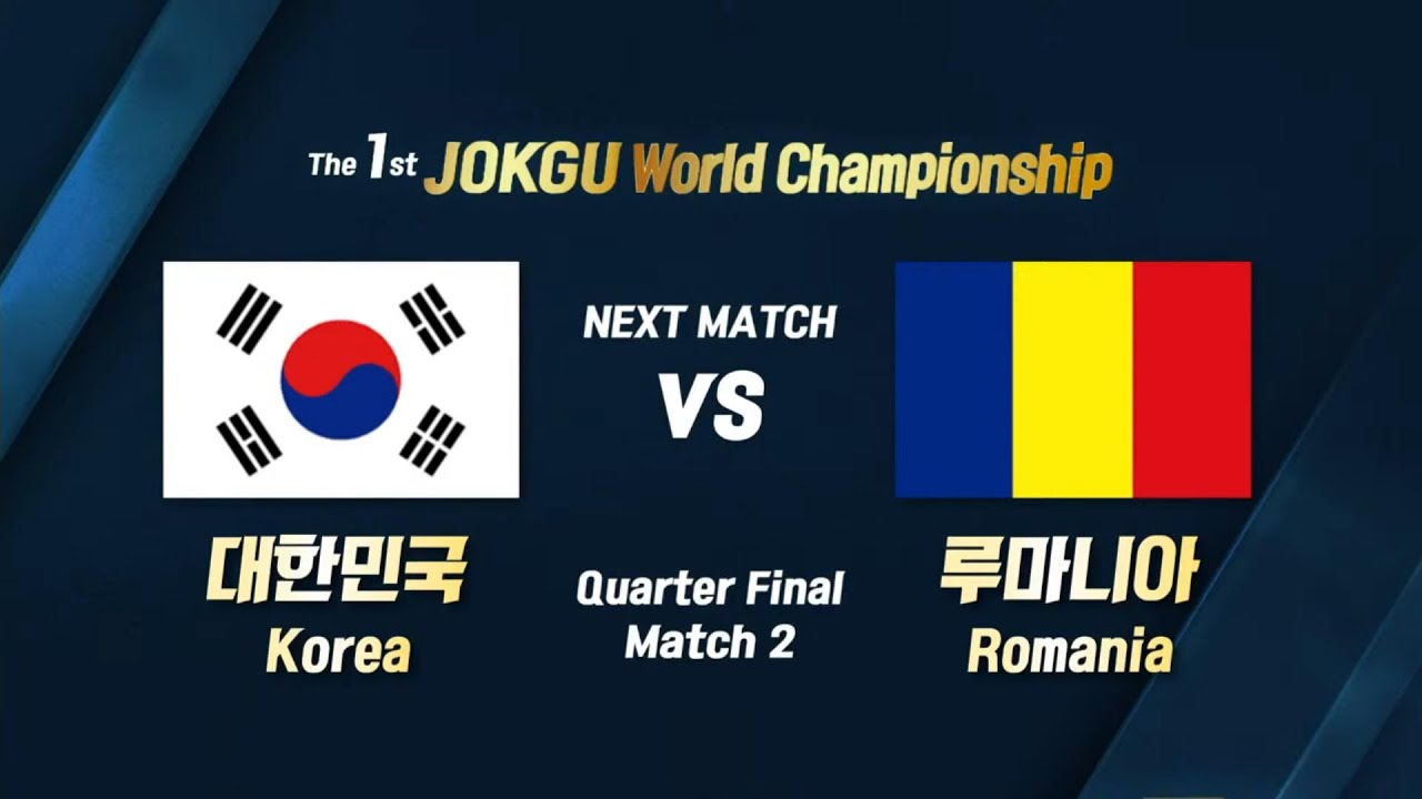 제1회 세계족구대회 / 대한민국 VS  루마니아 / The 1st JOKGU WORLD CHAMPIONSHIP /  KOREA D vs ROMANIA  (8강전)