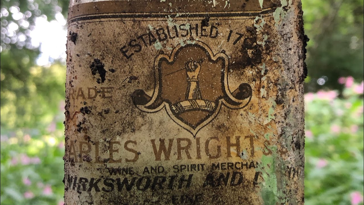 Slim pickings…but something you must expect as a bottle digger