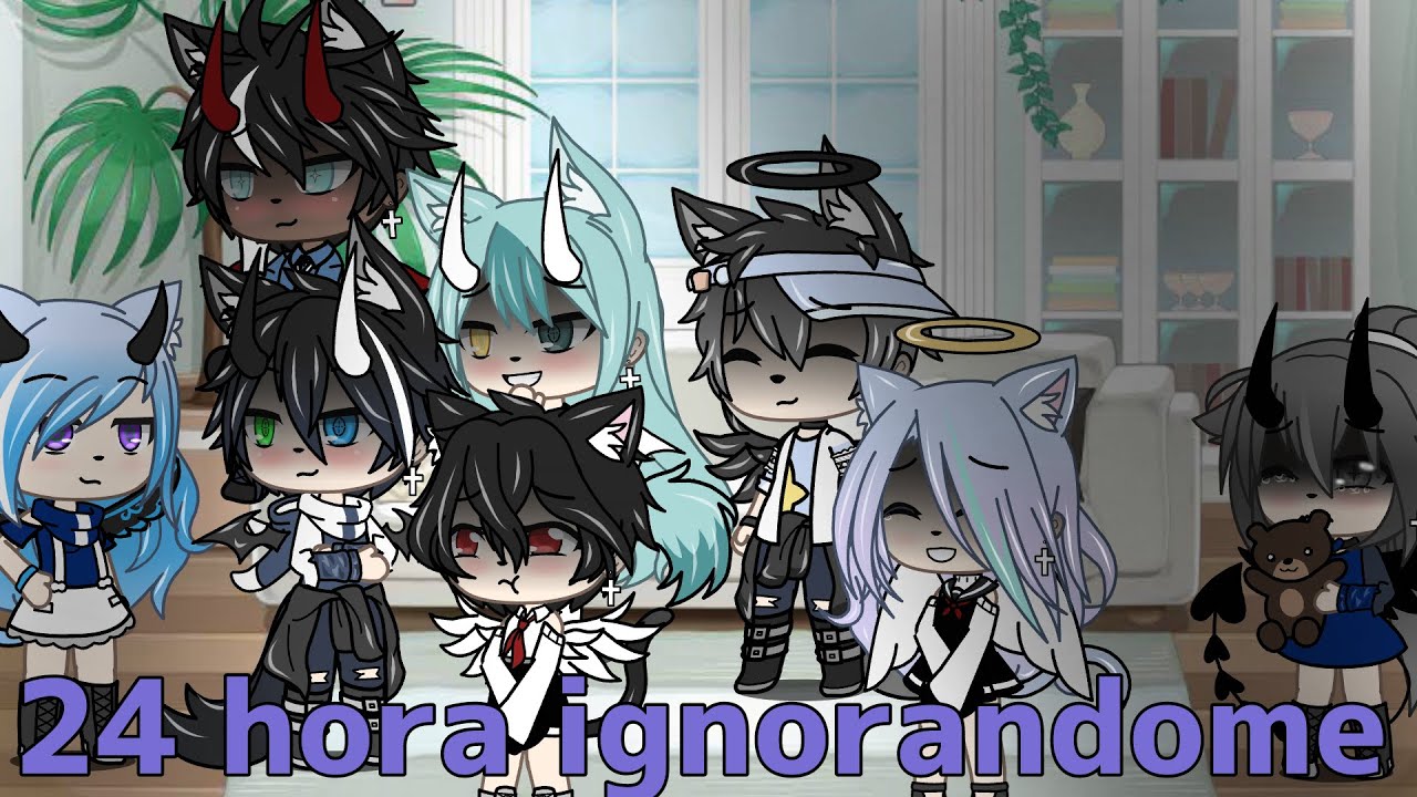 24 hora ignorando a { eimy } gacha life [ sale mal ]