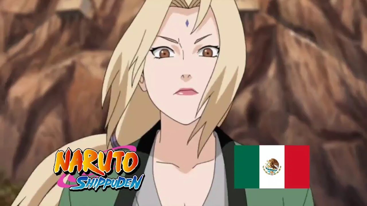 Tsunade Invoca a Katsuyu Aldea de la hoja Doblaje Latino