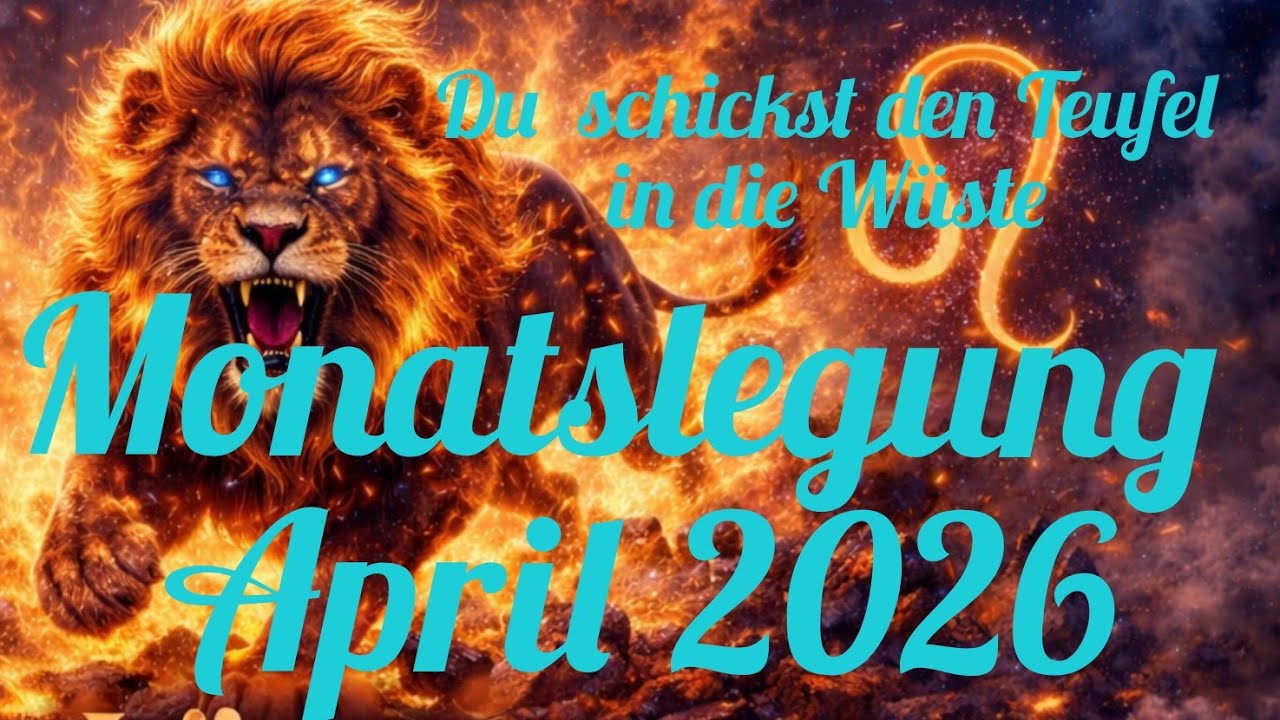 LÖWE ♌ APRIL 2026 ✨ DU SCHICKST DEN TEUFEL IN DIE WÜSTE✨💥💥💥✨ #löwe #kartenlegen #tarot #horoskop  ✨