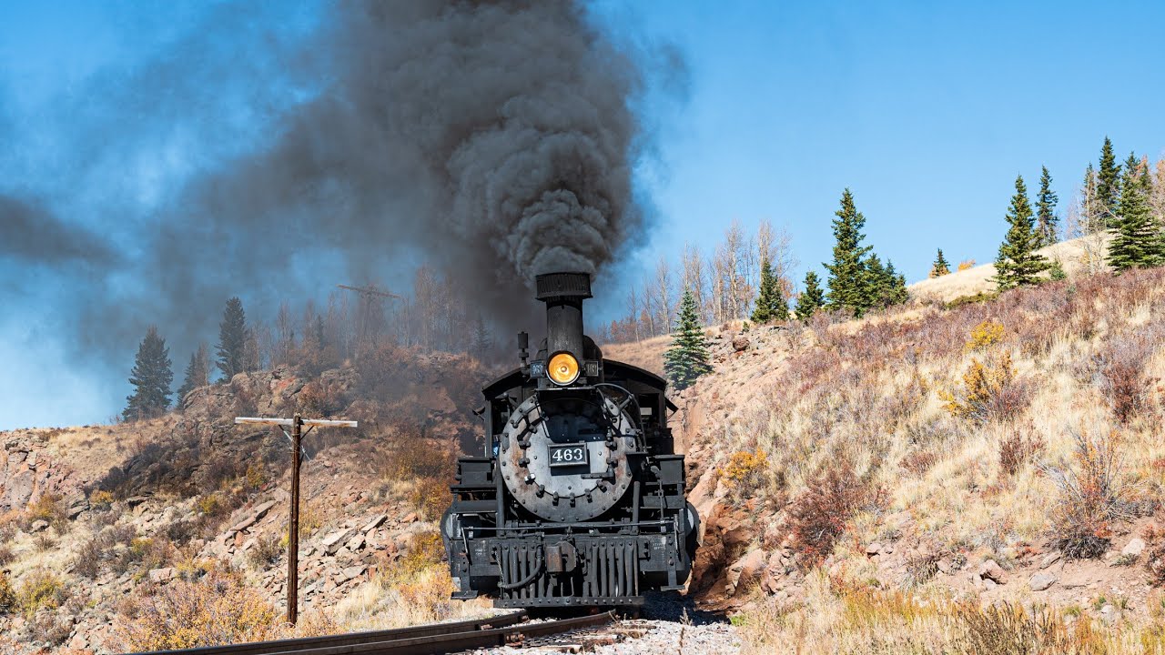 Rio Grande K-27 Freight Train