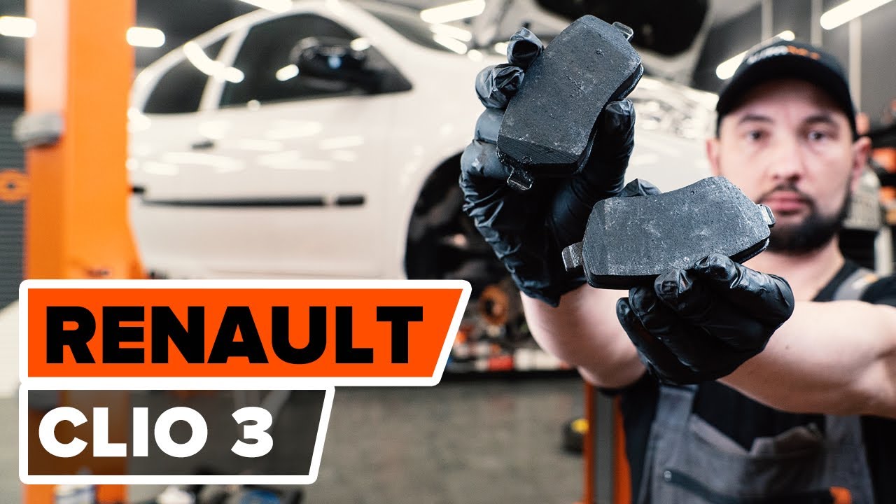 Come sostituire pastiglie freno anteriori su RENAULT CLIO 3 [VIDEO TUTORIAL DI AUTODOC]