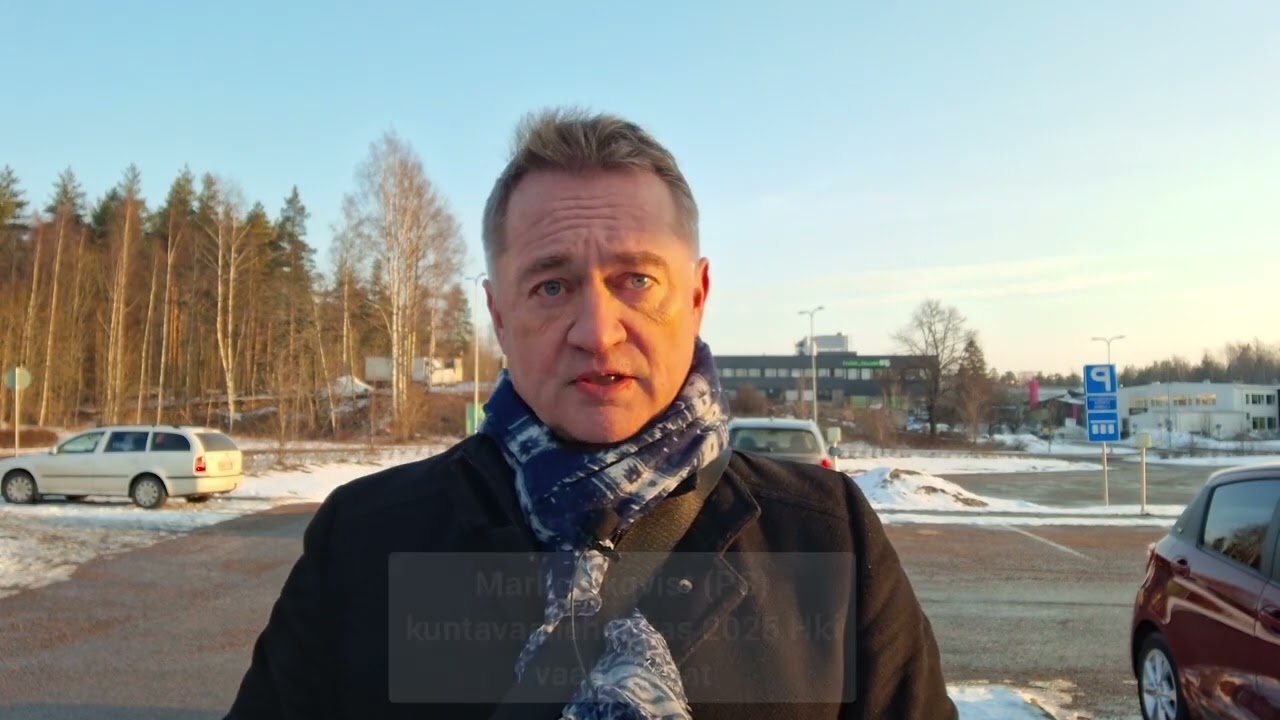 Kuntavaalit 2025 - Ehdokas Ekqvistin vaaliteemat.