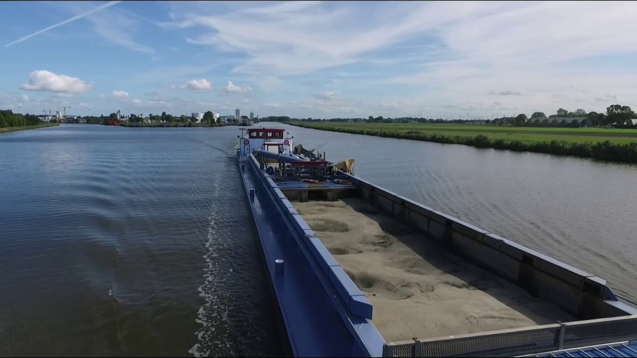 Zandzuiger de Schokland richting Groningen.
