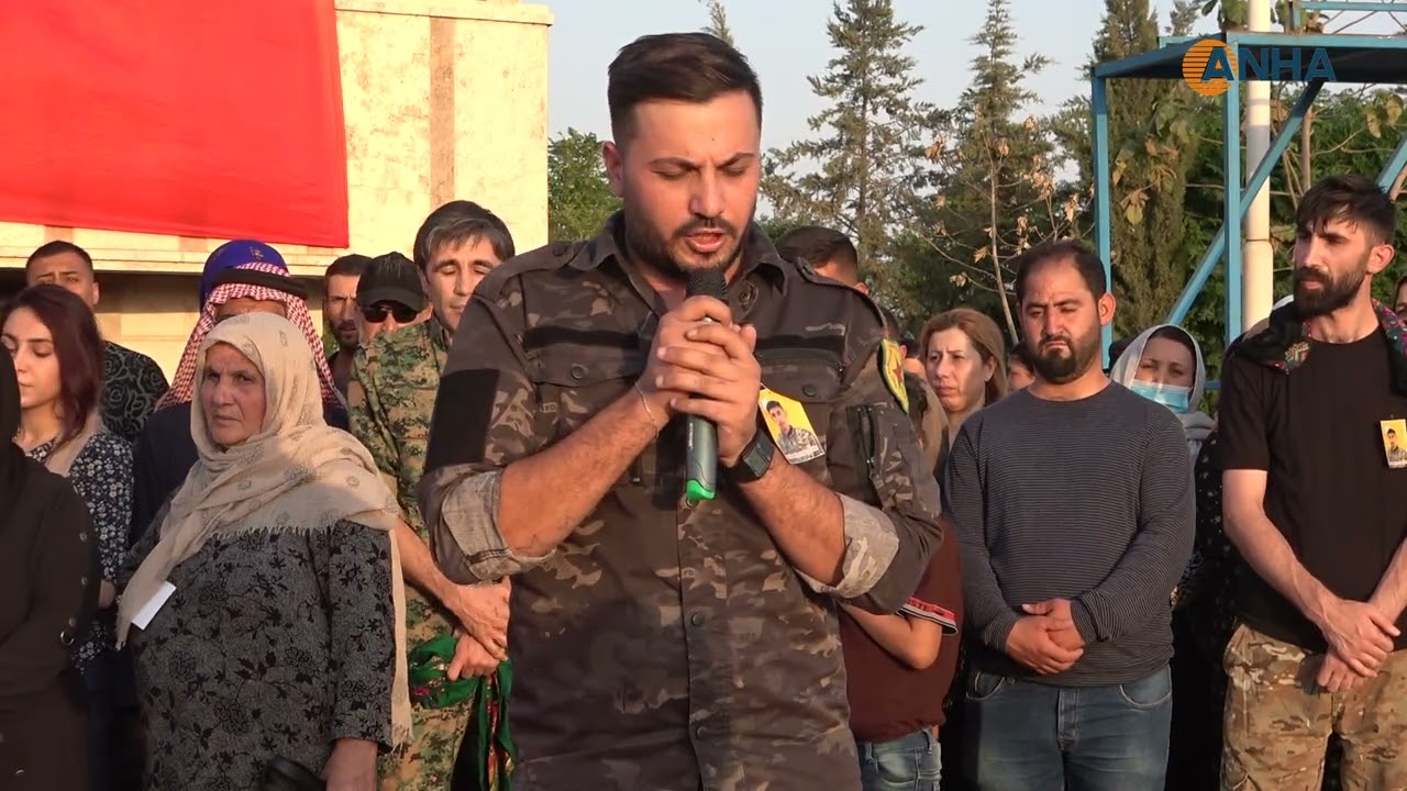 ​​​​​​​Şêniyên Dêrikê cenazeyê şehîd Mervan oxir kir