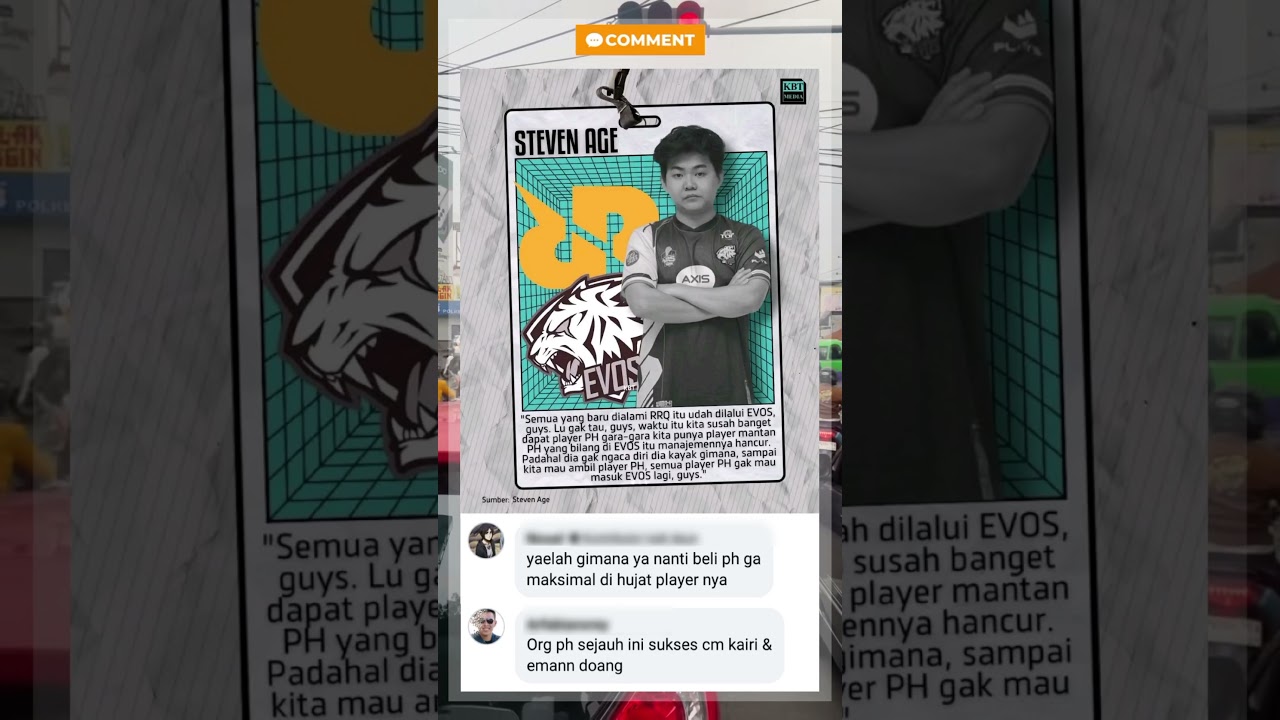 Steven Age Bongkar Fakta EVOS Susah Dapat Player PH Gara-Gara Manajemen!