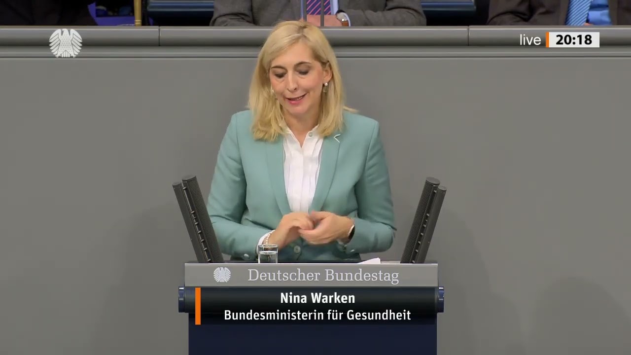 Nina Warken, CDU. Gesundheitsministerin