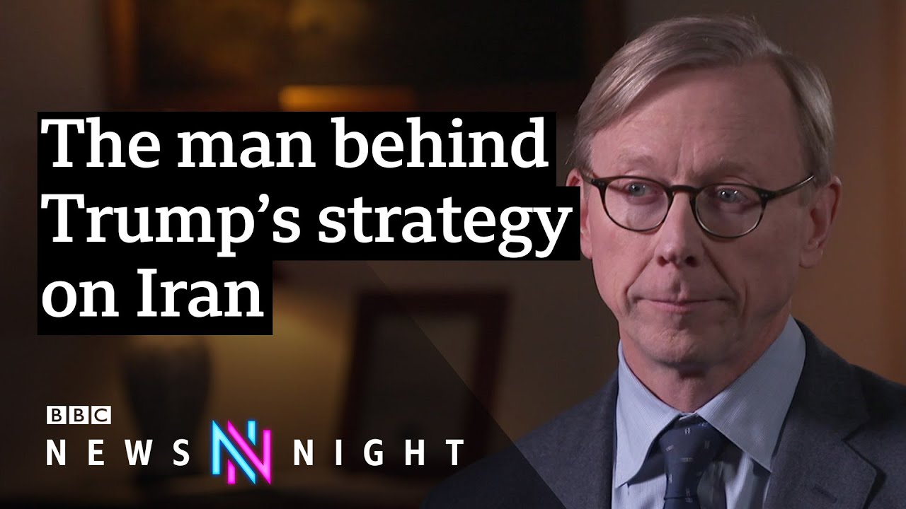 Trump&rsquo;s Iran strategist: &lsquo;We&rsquo;re not looking for regime change&rsquo;  - BBC Newsnight