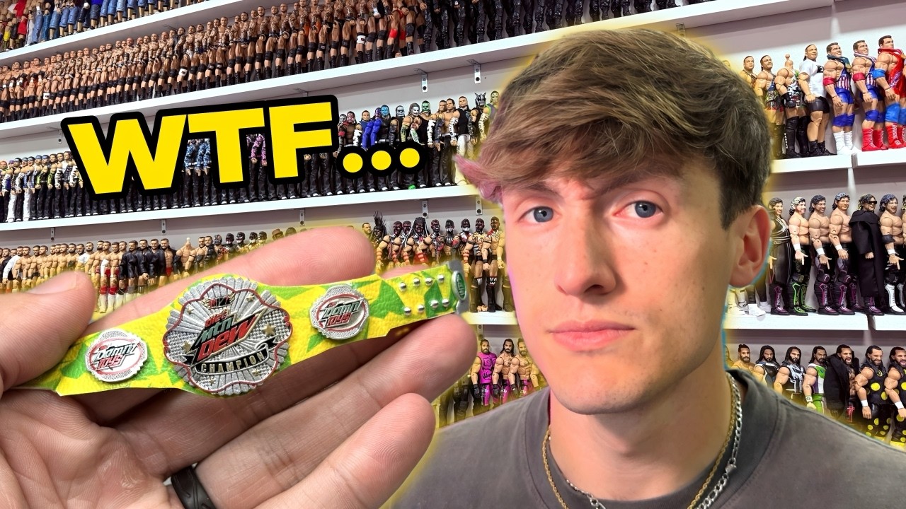 10 невероятных предметов из моей коллекции фигурок WWE