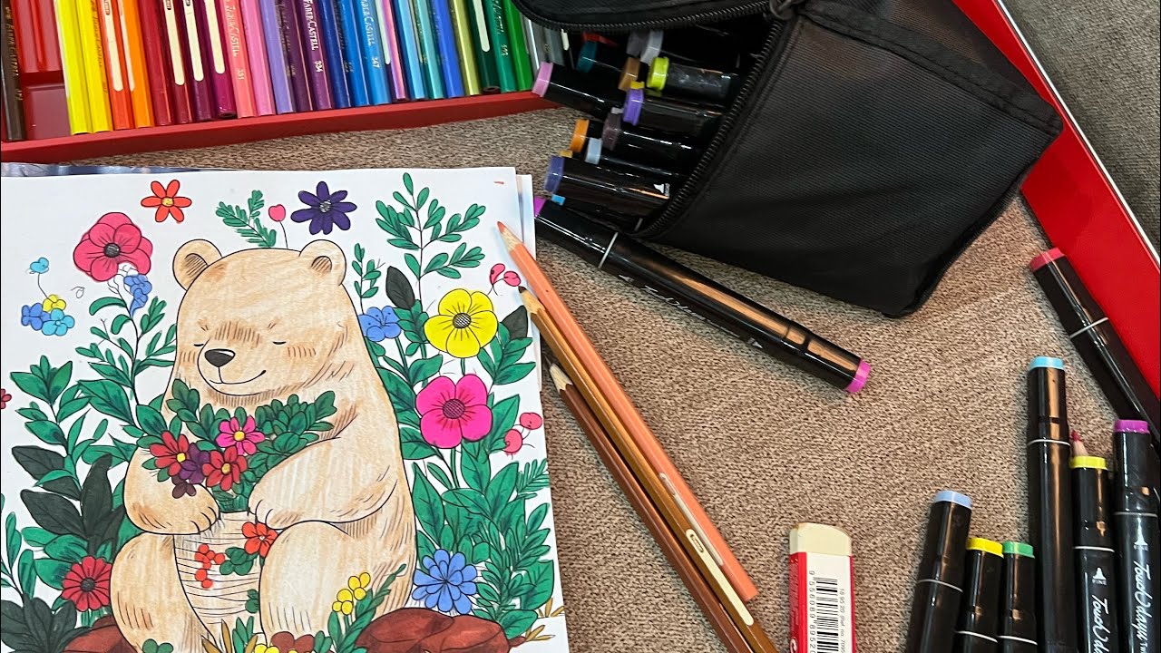 Let's color, beautiful people .  I love colors. #colorsing