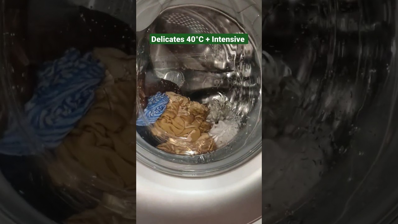 LG AiDD Steam - Delicate 40&deg;C - Start of Wash #homeappliance #cleaning #washingmachine