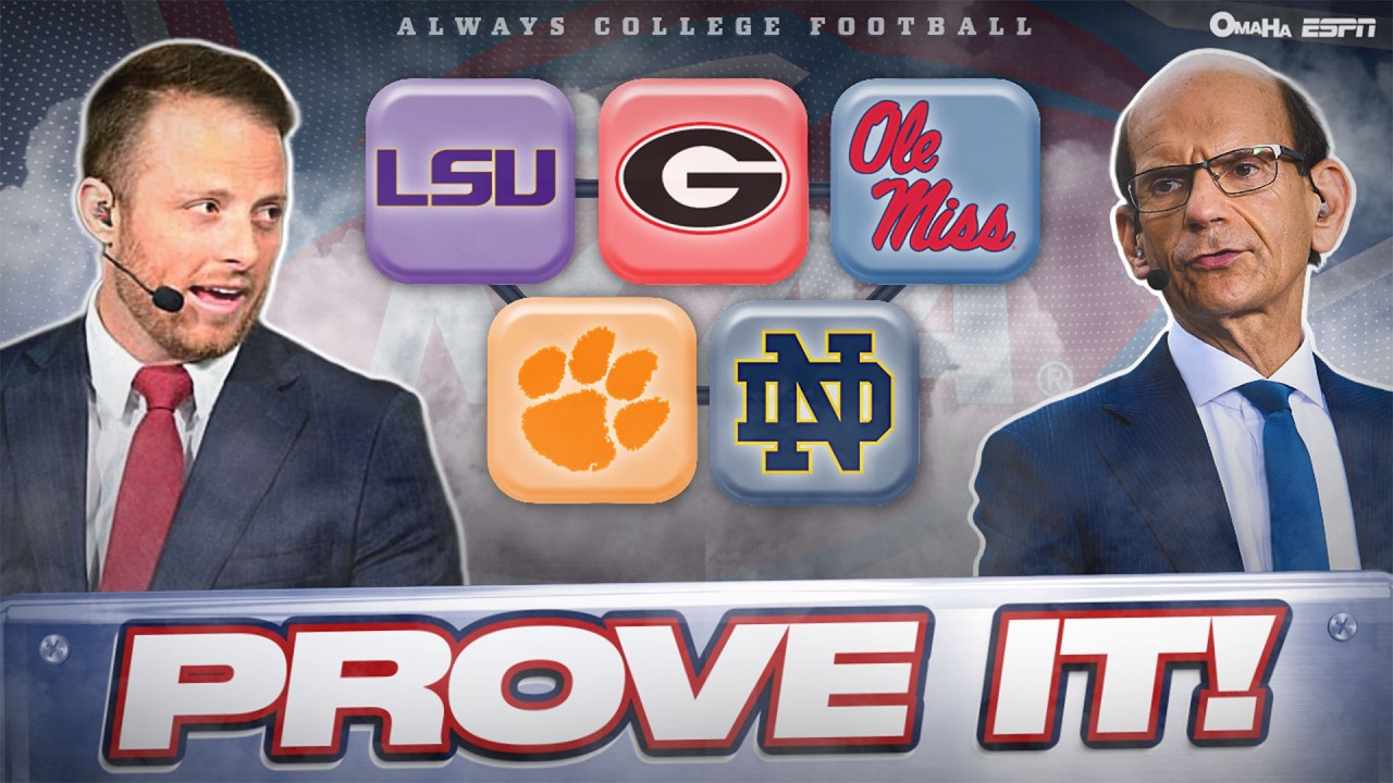 ‘PROVE IT’ home games for Tennessee, LSU, Notre Dame & more w/ Finebaum | Always College Football