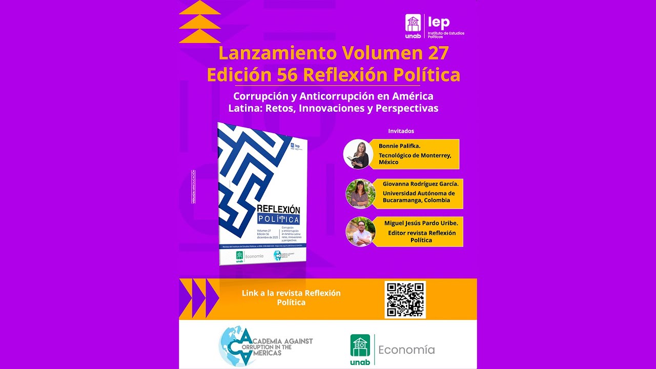 Lanzamiento edición 56 Revista Reflexión Política