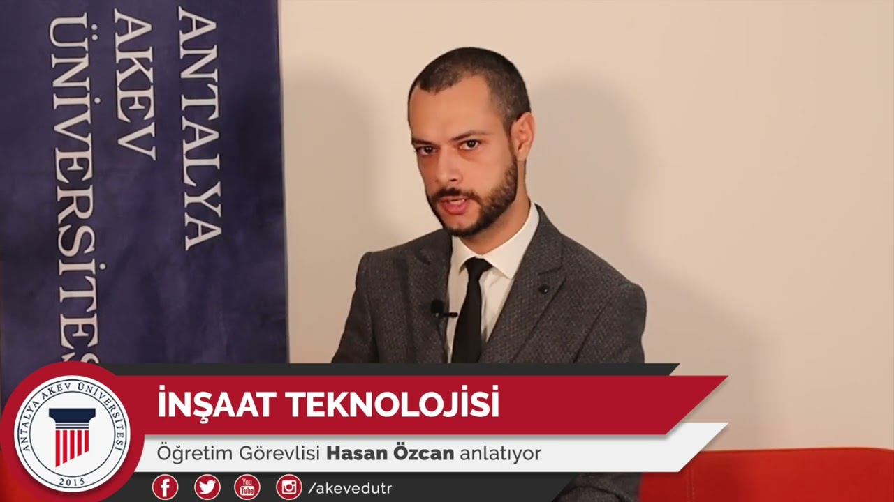 İnşaat Teknolojisi Programı Öğr. Gör. Hasan ÖZCAN