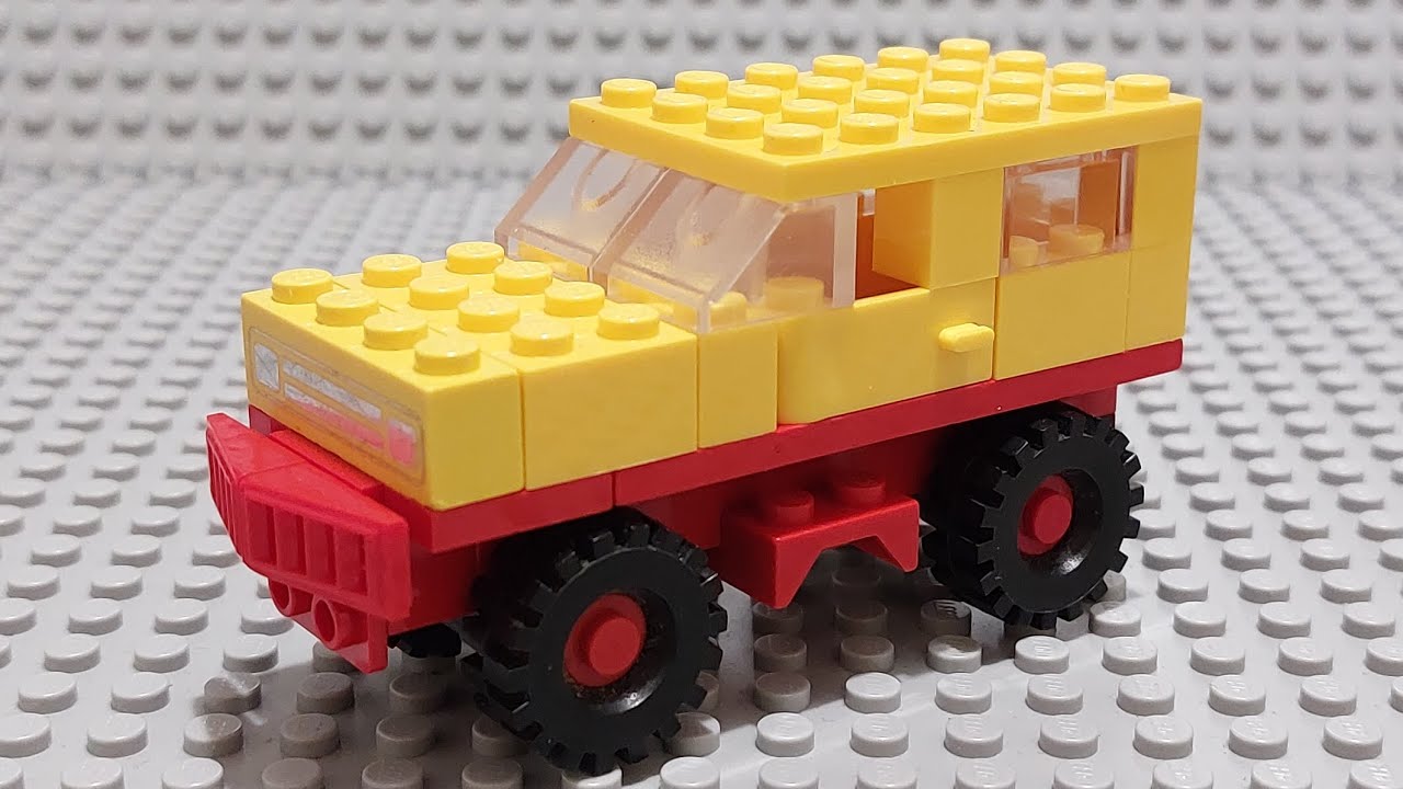 ASMR How to make an Easy Lego 4x4 Truck Tutorial Moc