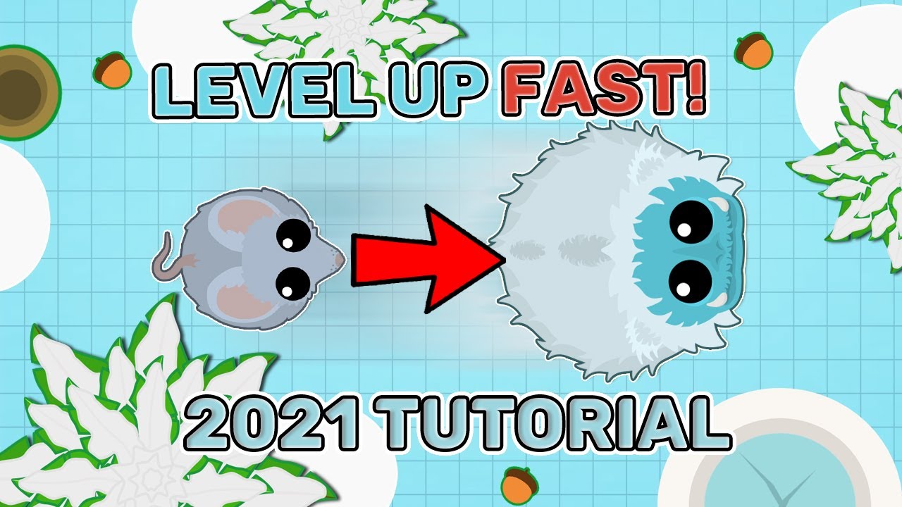 HOW TO LEVEL UP FAST IN MOPE.IO In 2021 - Mope.io Mouse to Apex /Tips & Tricks