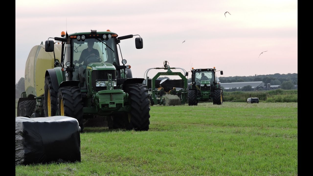 Krone BigPack 870 XC HDP Multibale + McHale 998 High Speed || Loonbedrijf Gebr. Pater