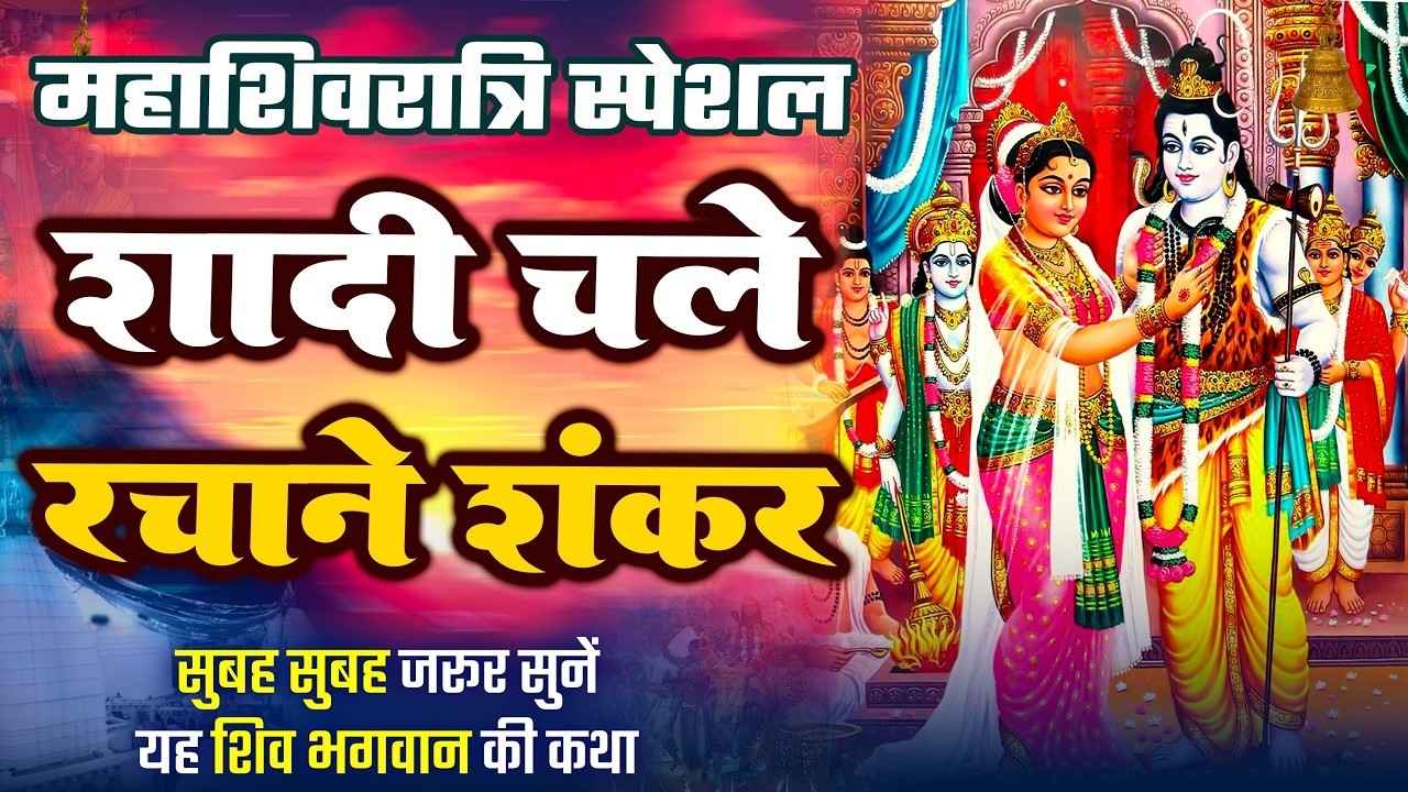 शादी चले रचाने शंकर | महाशिवरात्रि स्पेशल - Shivratri Song 2026 | शिव–पार्वती विवाह गीत |Shiv Bhajan