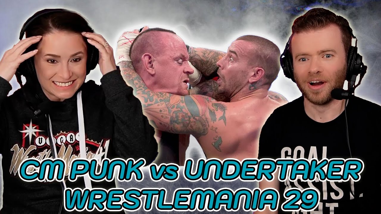 My Wife's Reaction to CM Punk vs Undertaker at WrestleMania 29 and HEEL CM Punk
