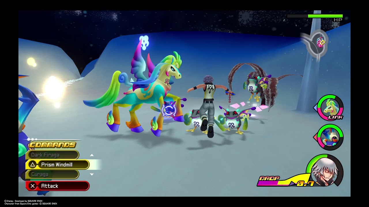 Kingdom Hearts Dream Drop Distance - Symphony of Sorcery part 24 Chernabog Boss